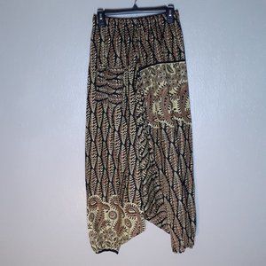 NWOT Free Size African Print Harem Pants